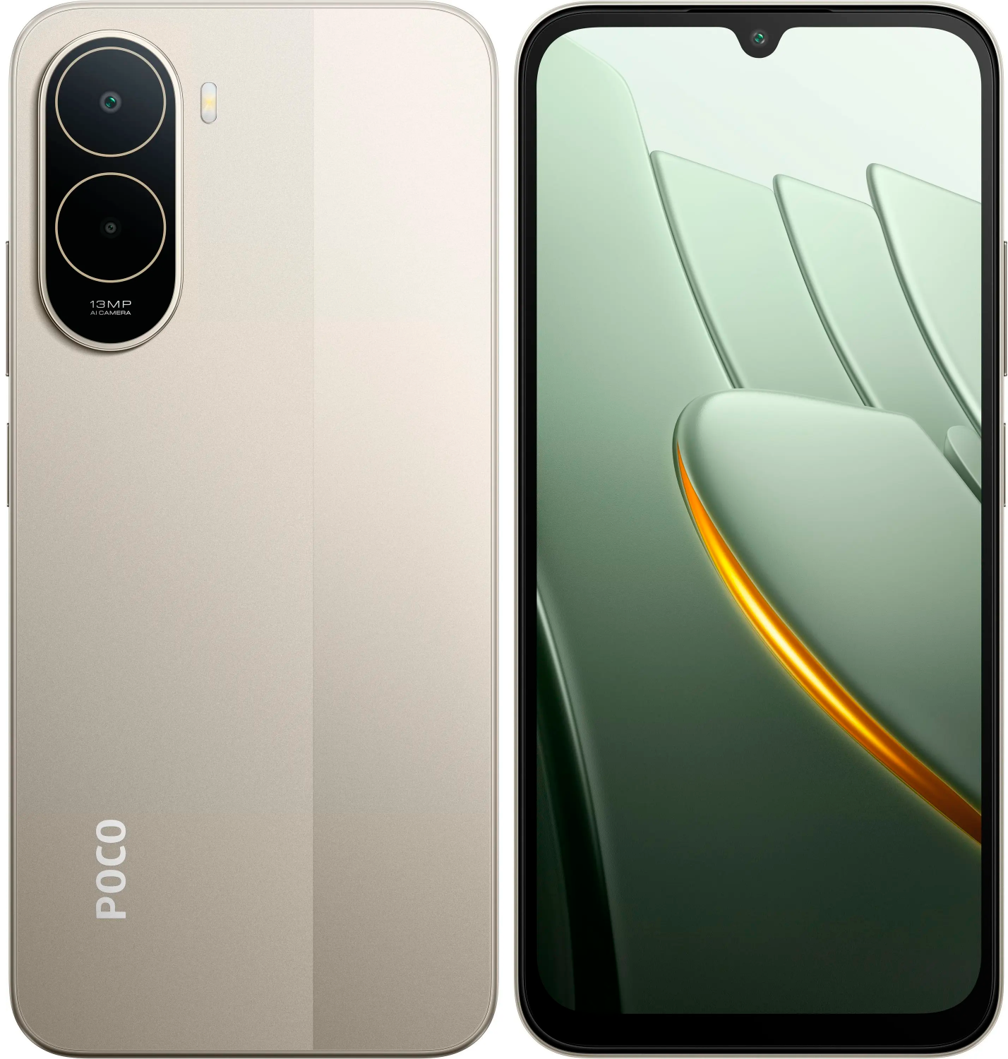 Смартфон POCO C81 Pro 4/256 ГБ золотистый