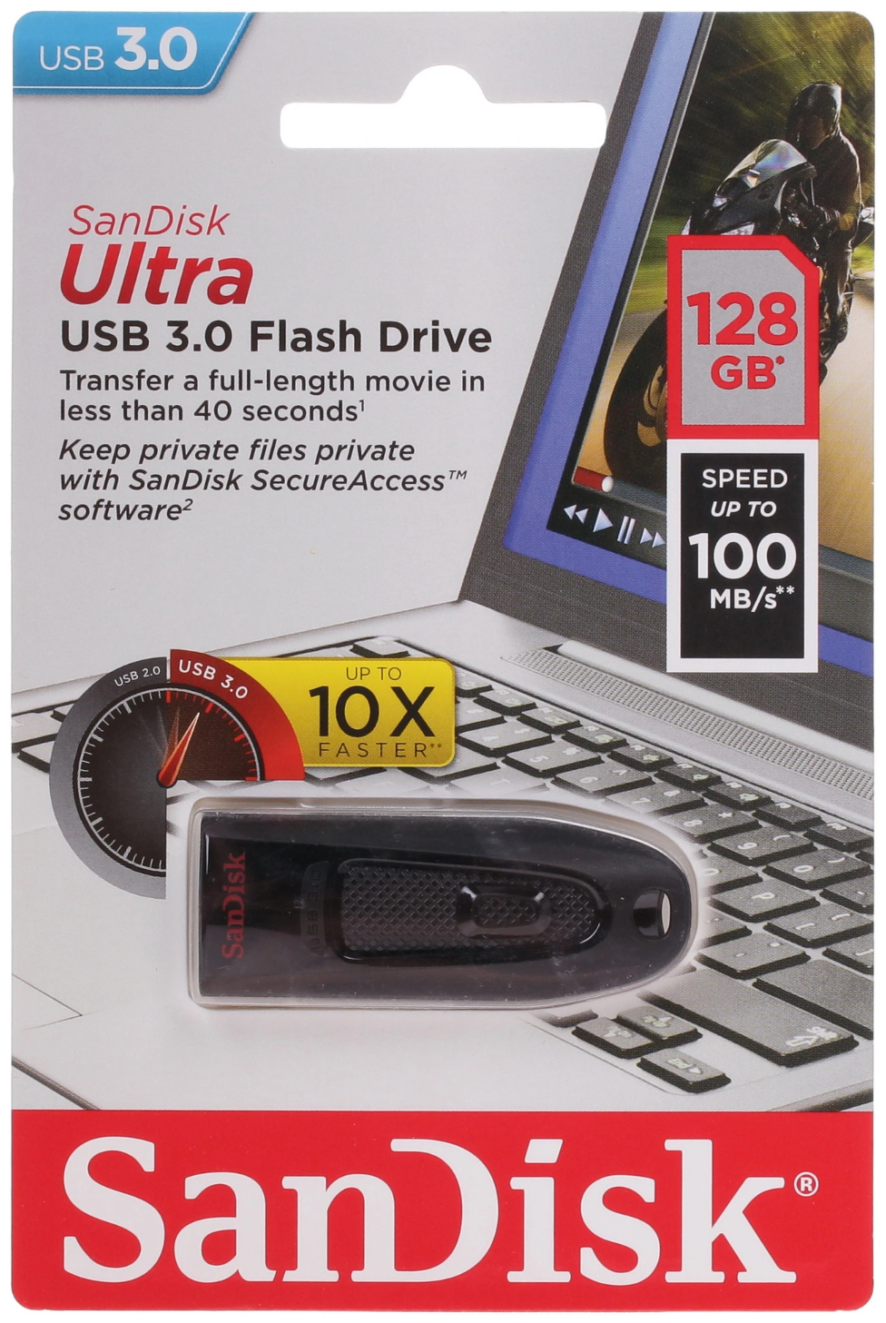 Память USB 128 ГБ Sandisk Ultra SDCZ48-128G-U46